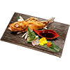 Cá Nodoguro nướng muối