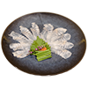 Sashimi cá bơn nghệ thuật